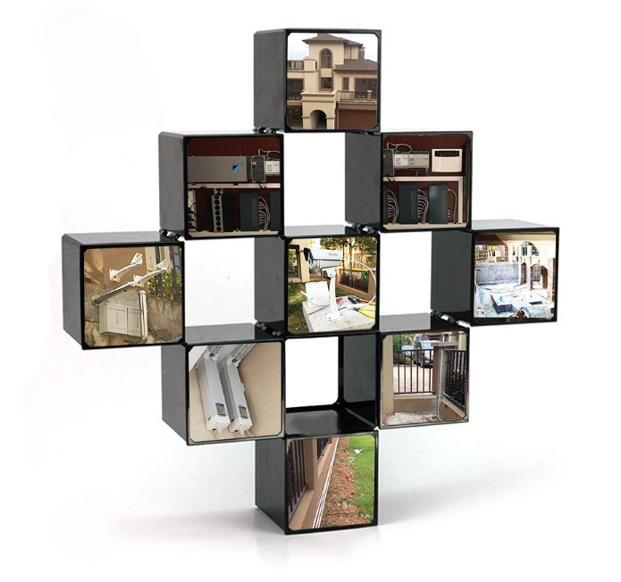 智能别墅施工现场图