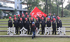 晨洋施工队合照